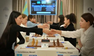 مسابقات شطرنج قهرمانی تیمی بانوان جهان: شووالوا درخشان، آذربایجان حیرت‌آور، فینال مشخص شد