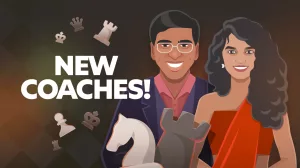 آموزش شطرنج آنلاین با مربیگری ویسواناتان آناند و تانیا ساچدف در Chess.com