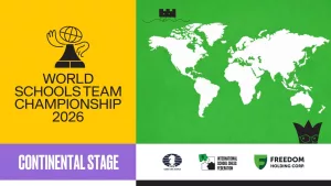 قالب جدید برای مسابقات شطرنج مدرسه ای قهرمانی تیمی مدارس جهان ۲۰۲۶ اعلام شد